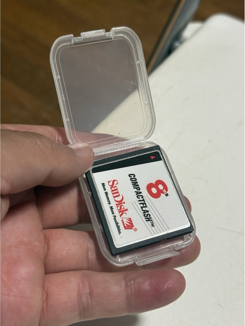 Vintage 8MB  SanDisk CompactFlash CF Memory Card